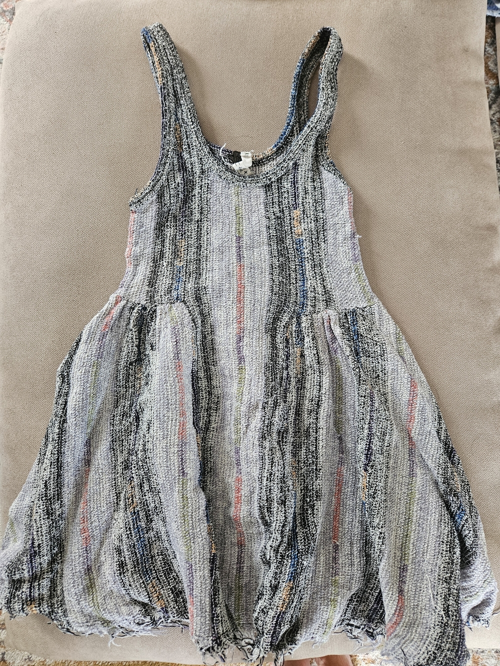 We The Free Multicolor Textured Summer Dress